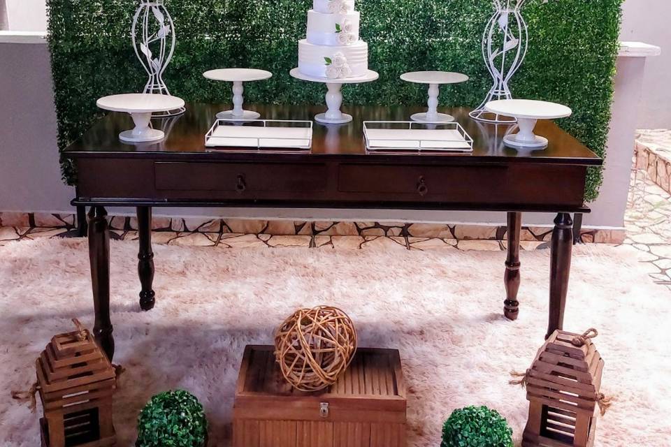 Mesa decorada