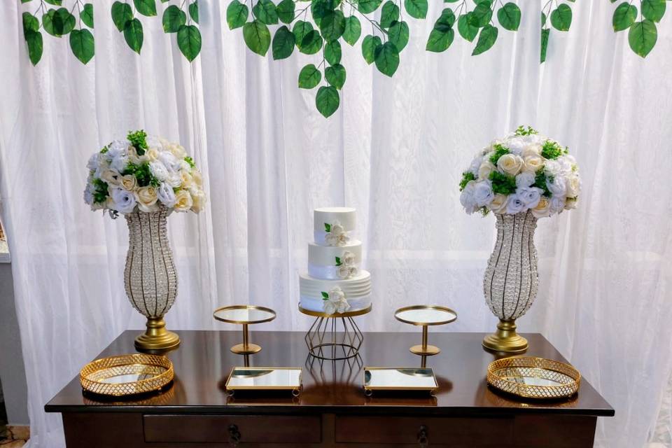 Mesa decorada