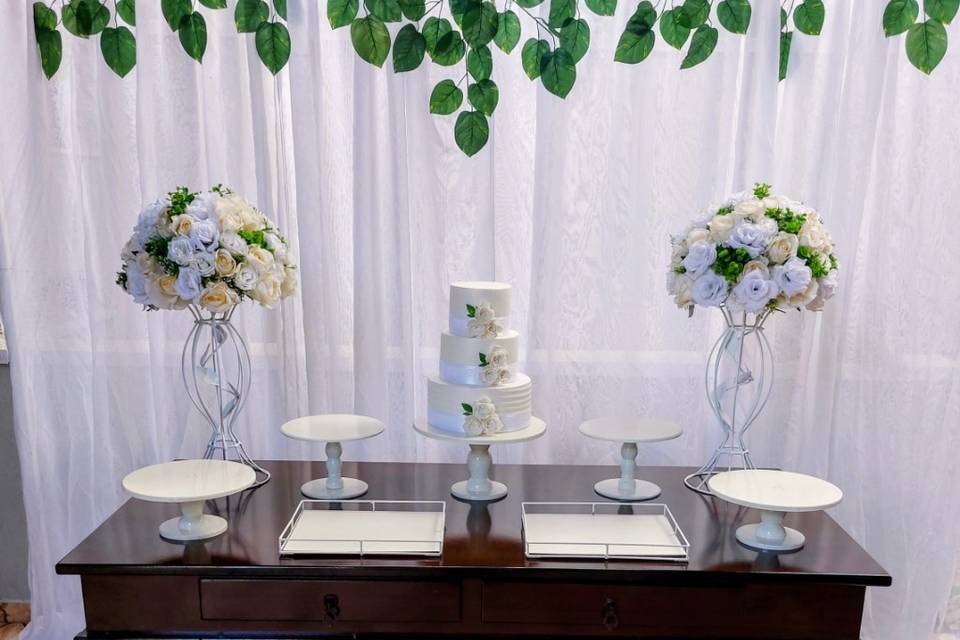 Mesa decorada
