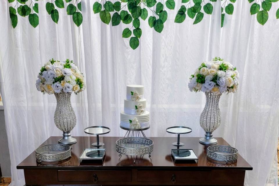 Mesa decorada