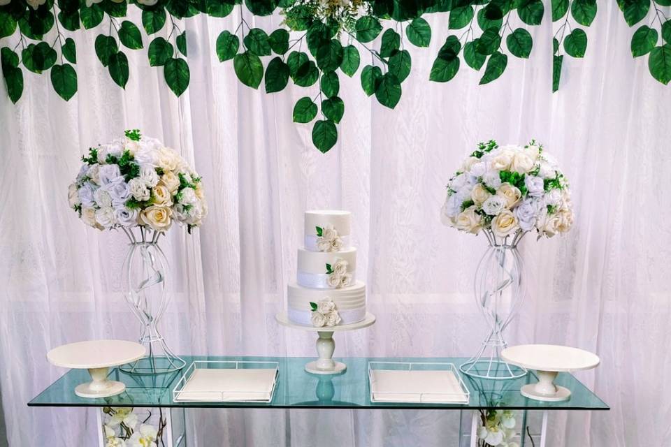 Mesa decorada