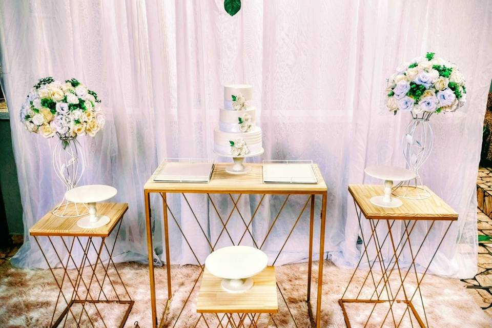 Mesa decorada