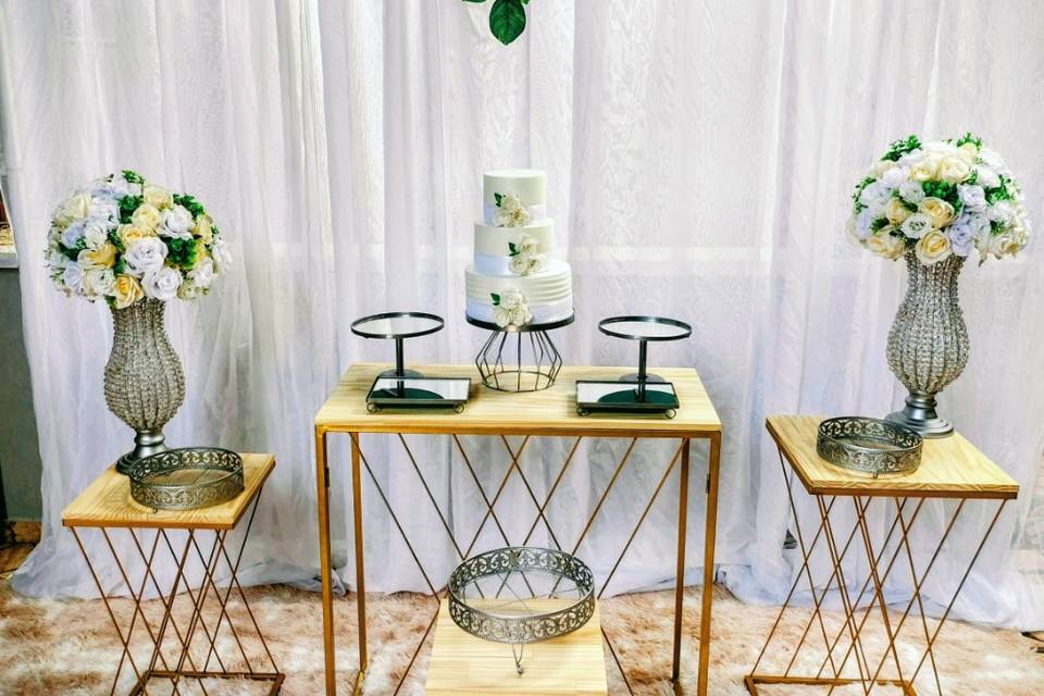 Mesa decorada