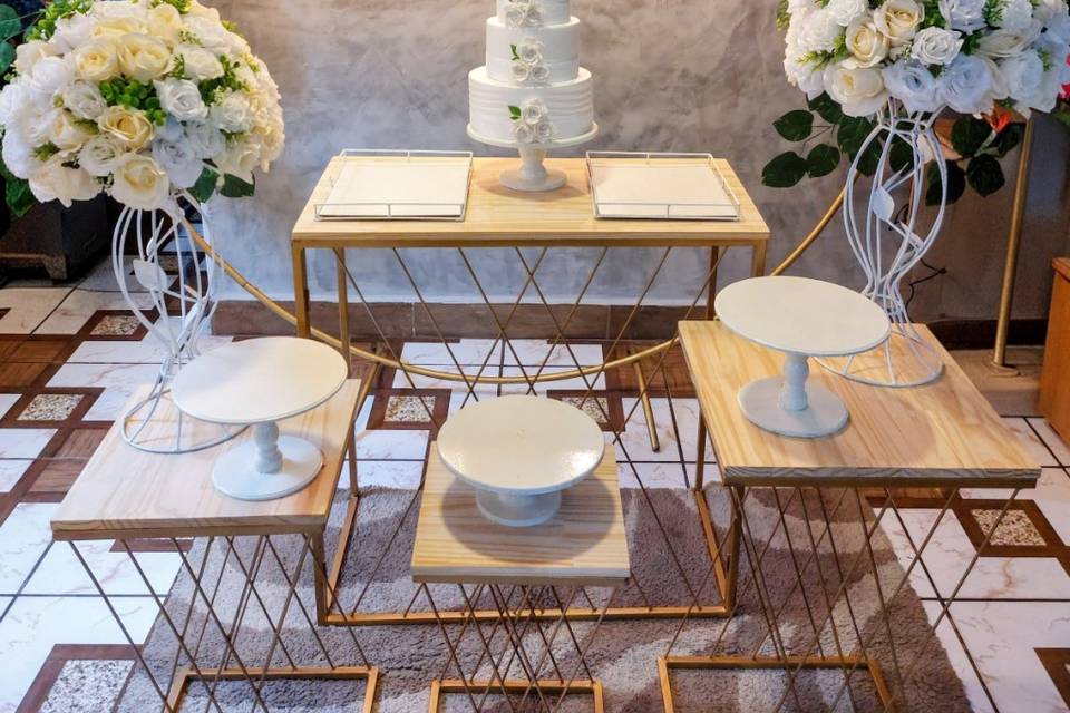 Mesa decorada