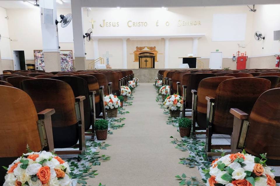 Decoração de cerimônia