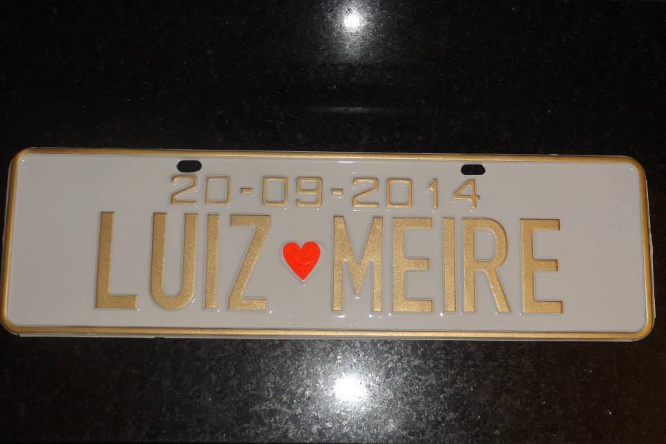 Placas pesonalizadas