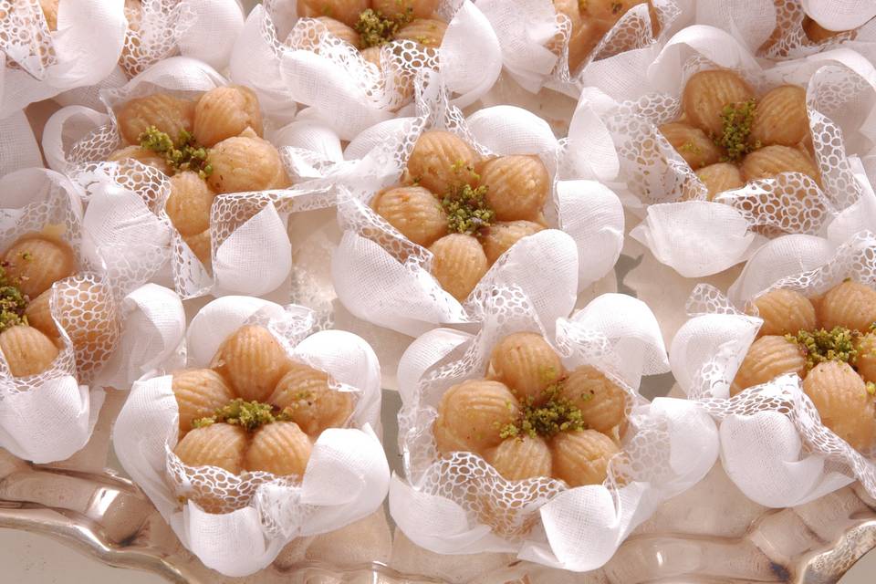 Flor de marzipan