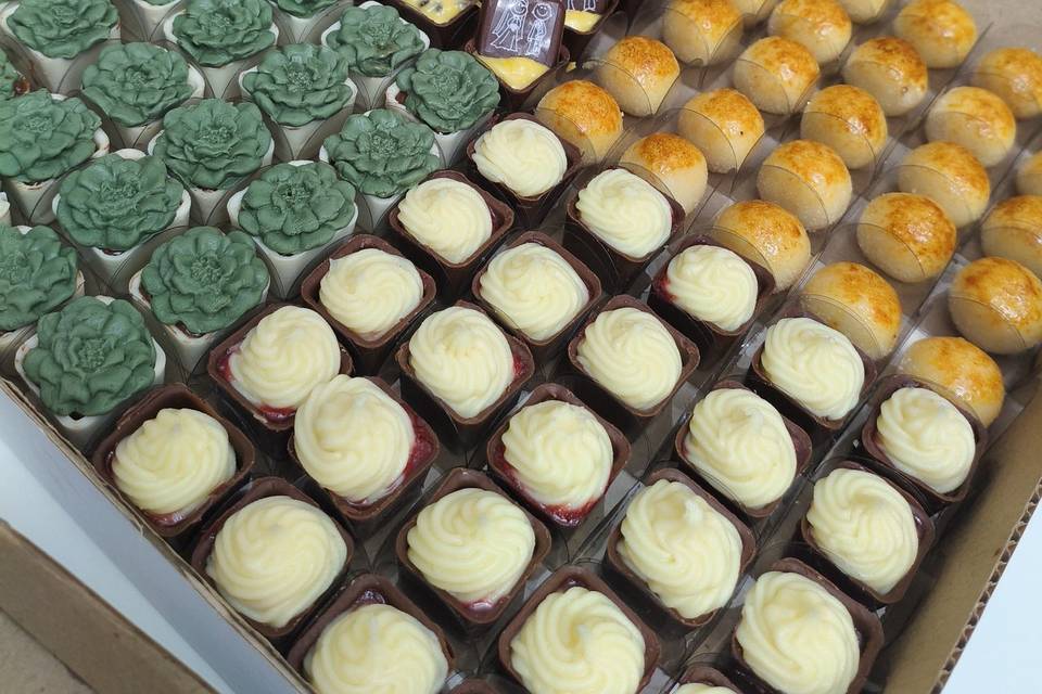 Doces variados