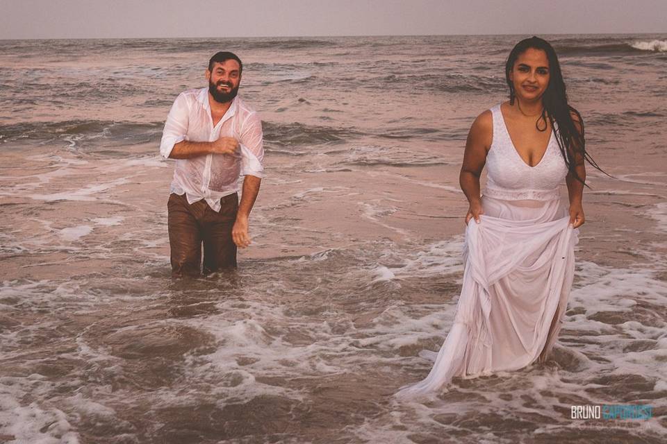 Ensaio Trash the Dress