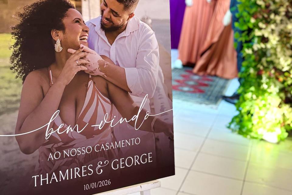 Entrada da recepção