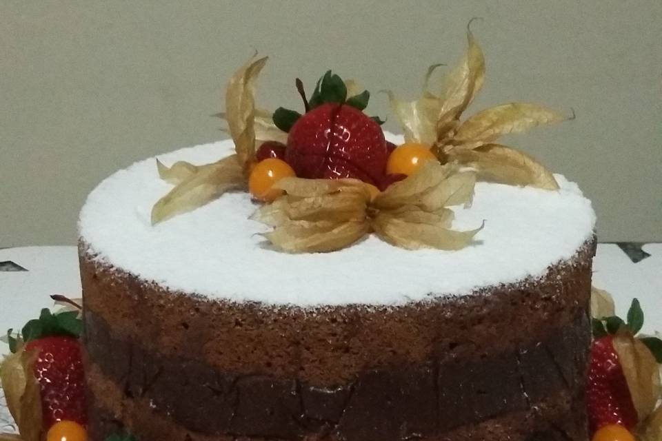 Naked cake