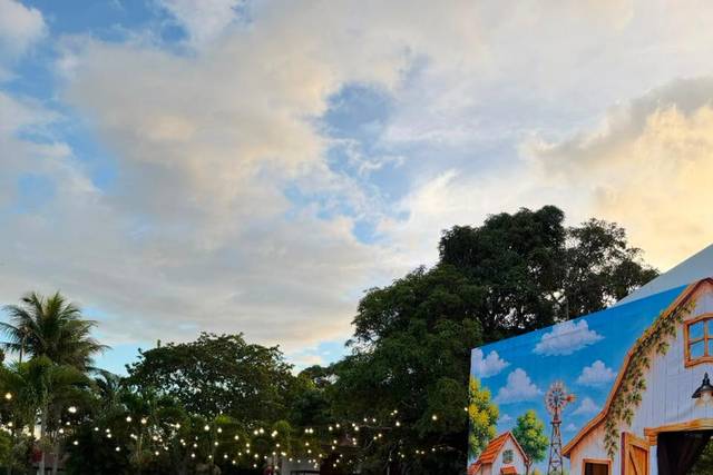Iluminação festa infantil