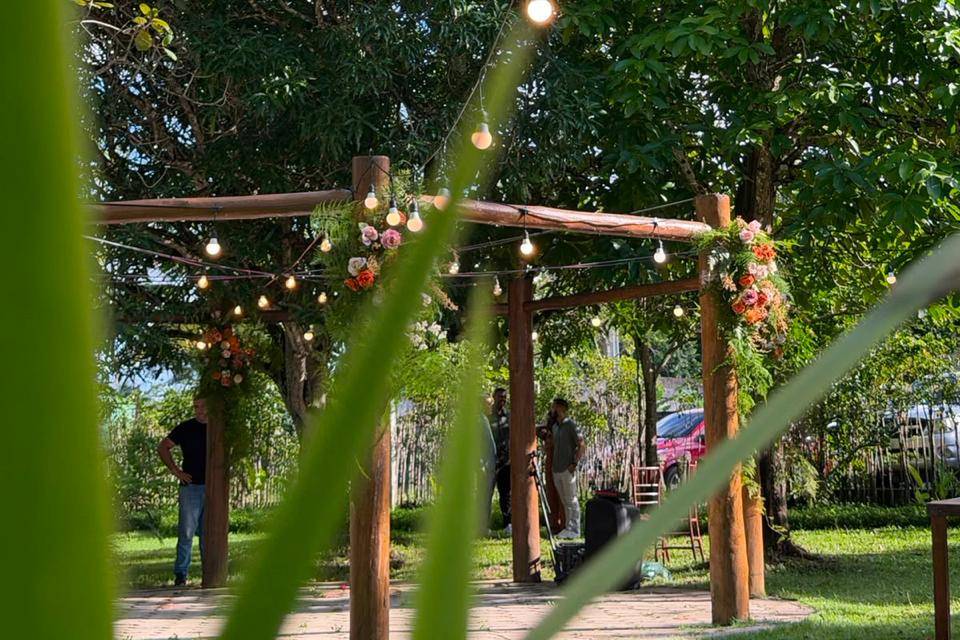 Iluminação casamento