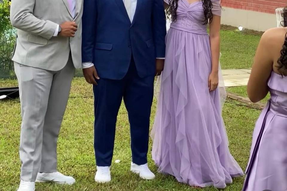 Iluminação casamento