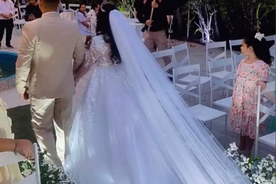 Iluminação casamento