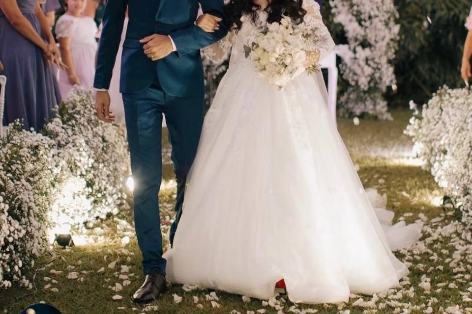 Iluminação casamento