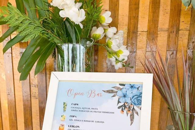 Menu Open Bar