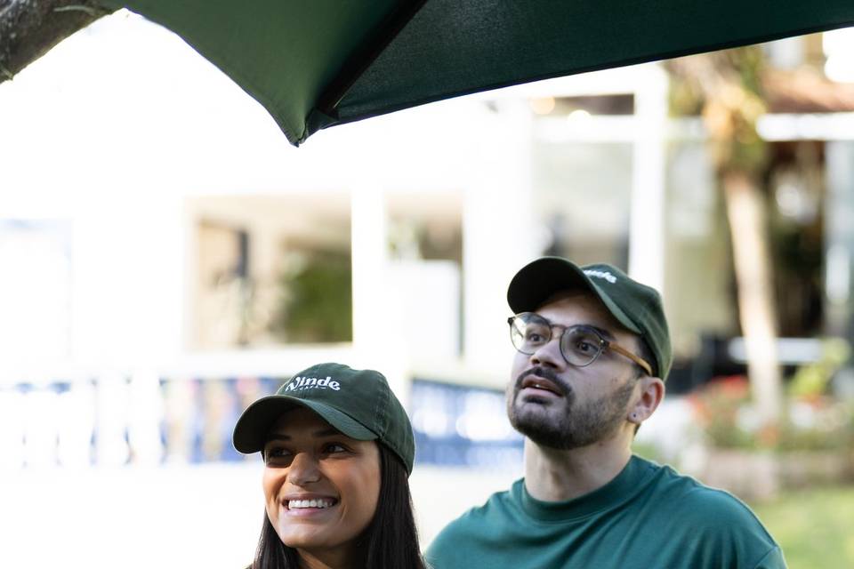 Eu e minha esposa linda