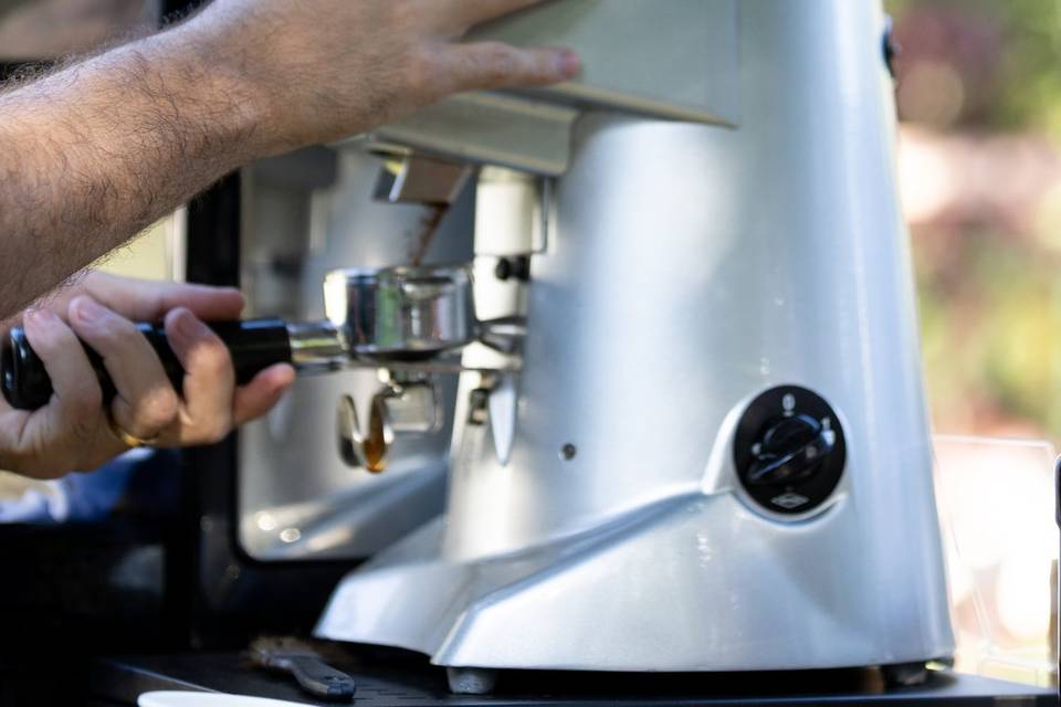 Café moído na hora