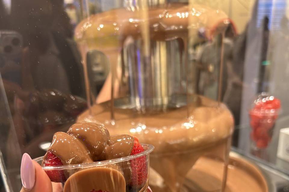 Chocolate com morango