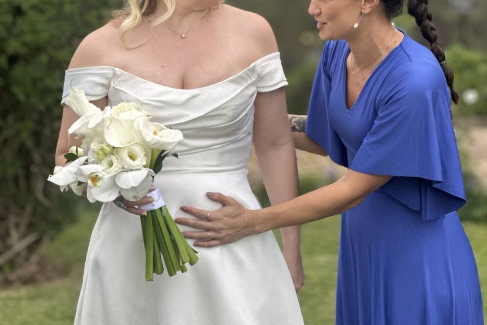 Renata e Letícia (no forninho)