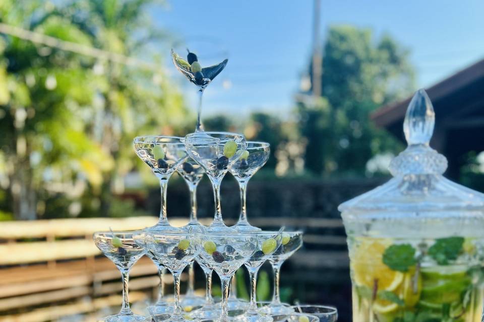 Welcome drinks