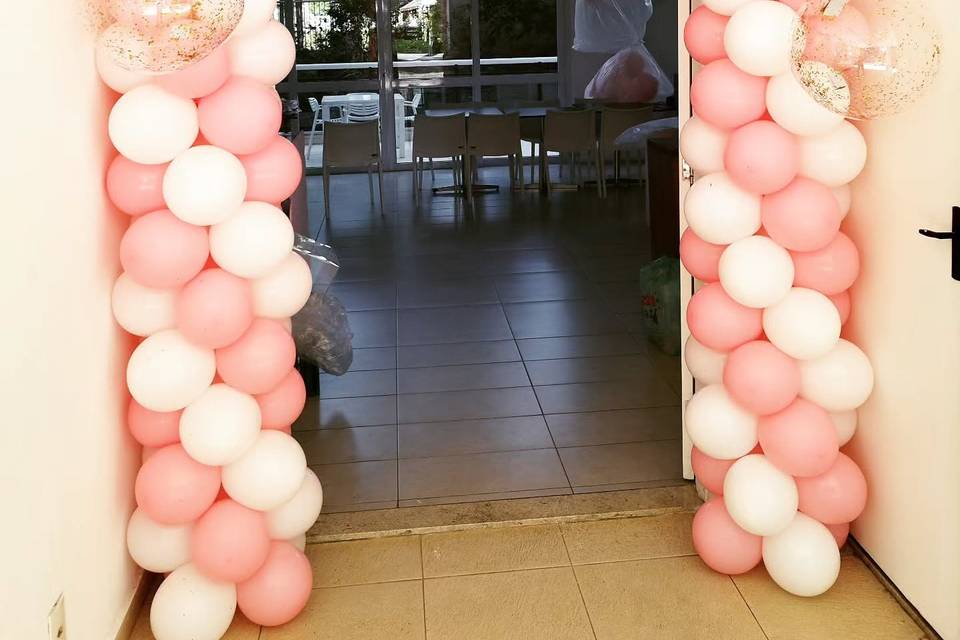 Arco de balões