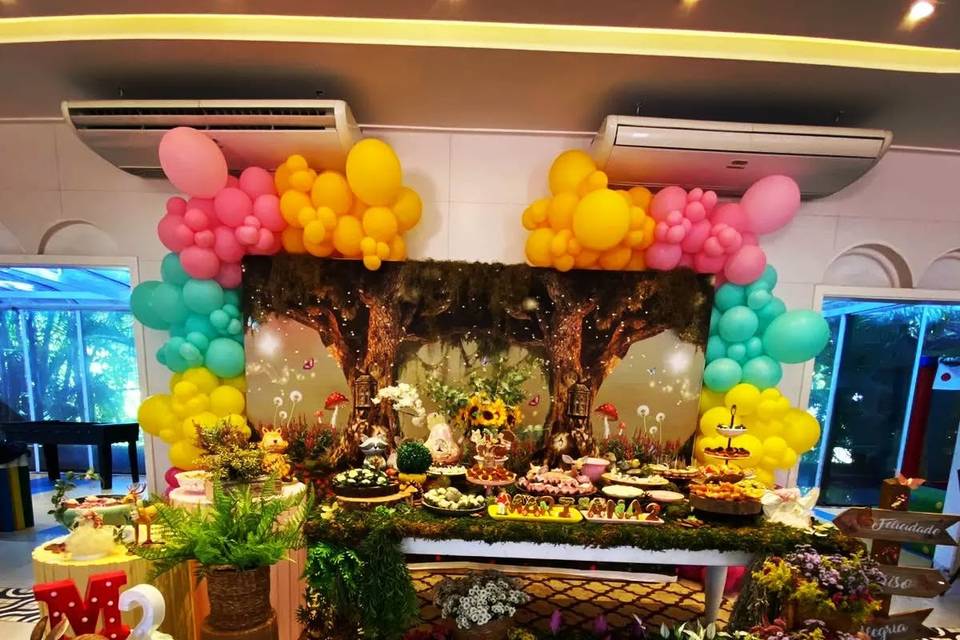 Decoração com balões
