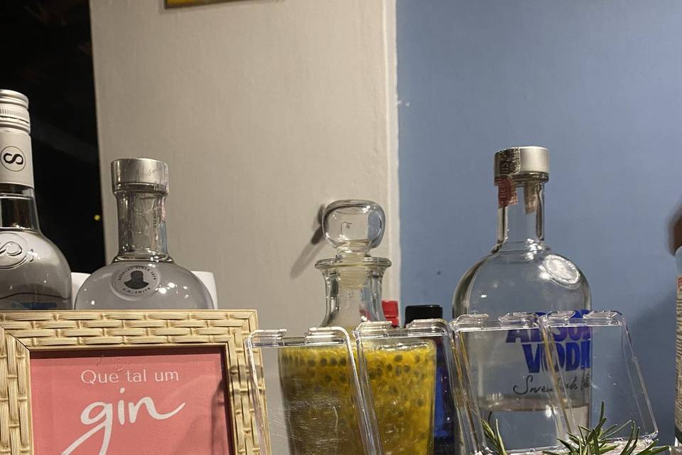Bar de gin tonica