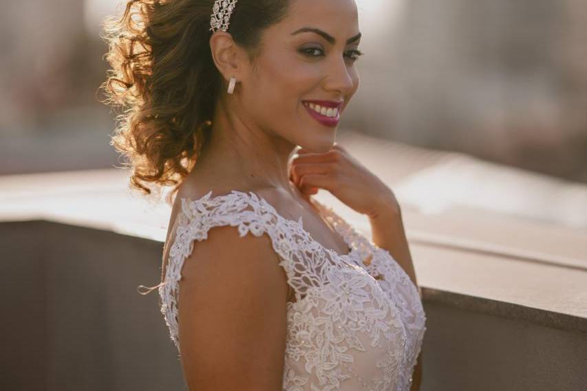 Noiva cacheada