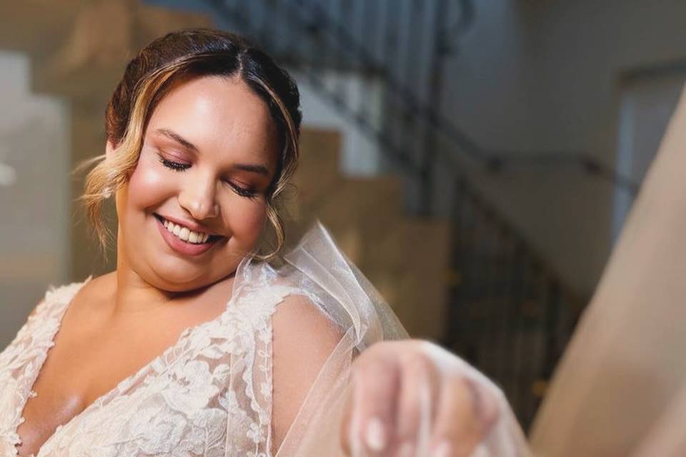 Uma noiva feliz