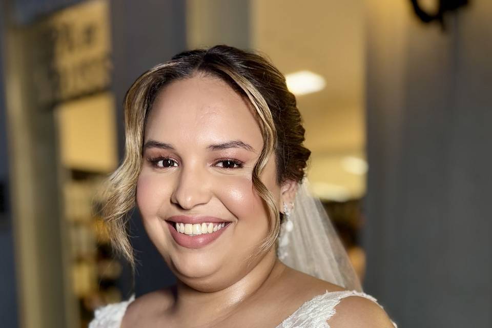 Andressa super feliz