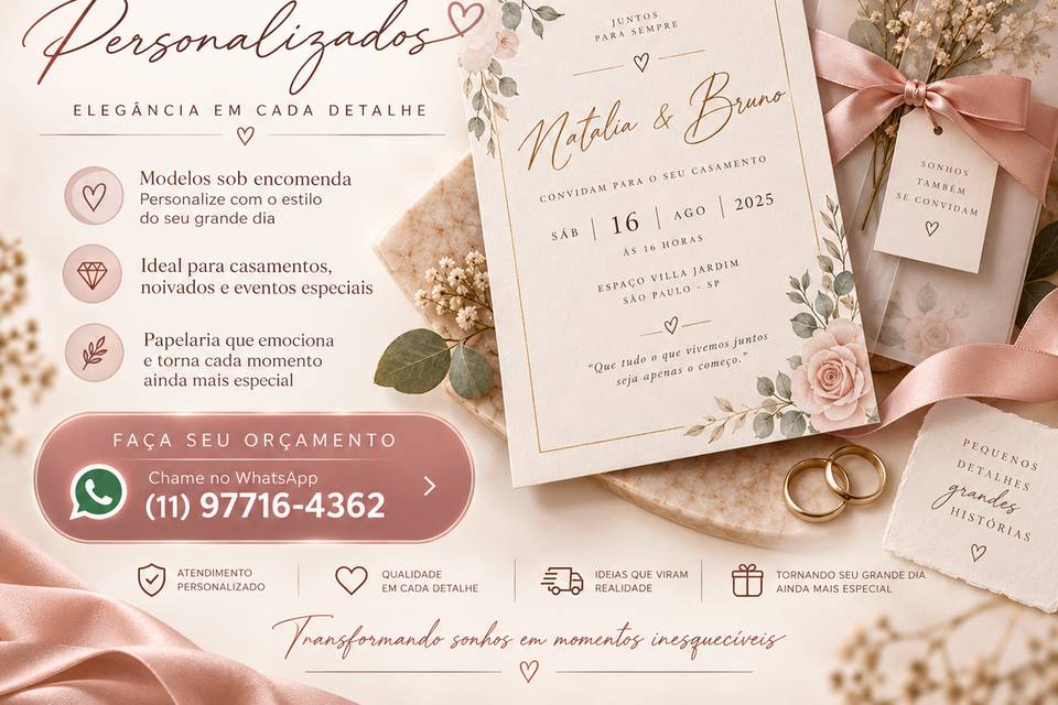 Convites de Casamento