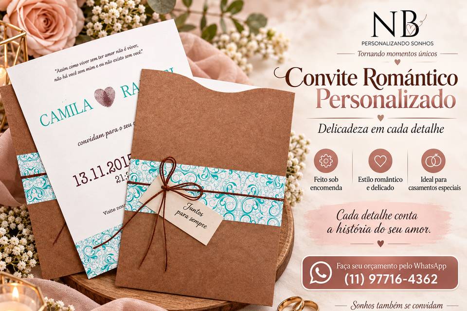 Convite Romântico