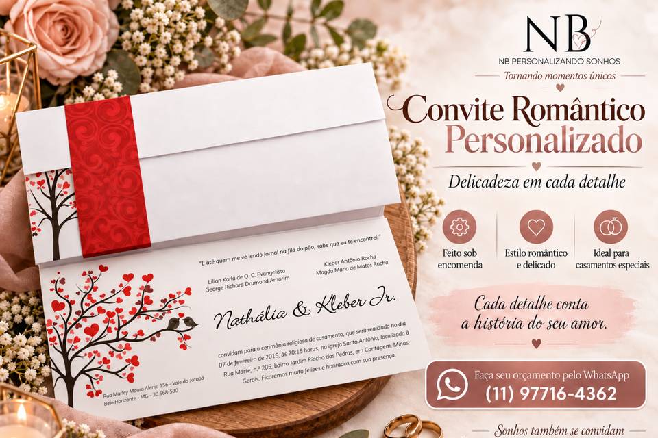 Convite Romântico