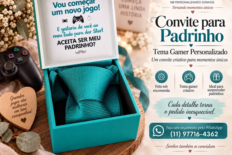 Convite Padrinho