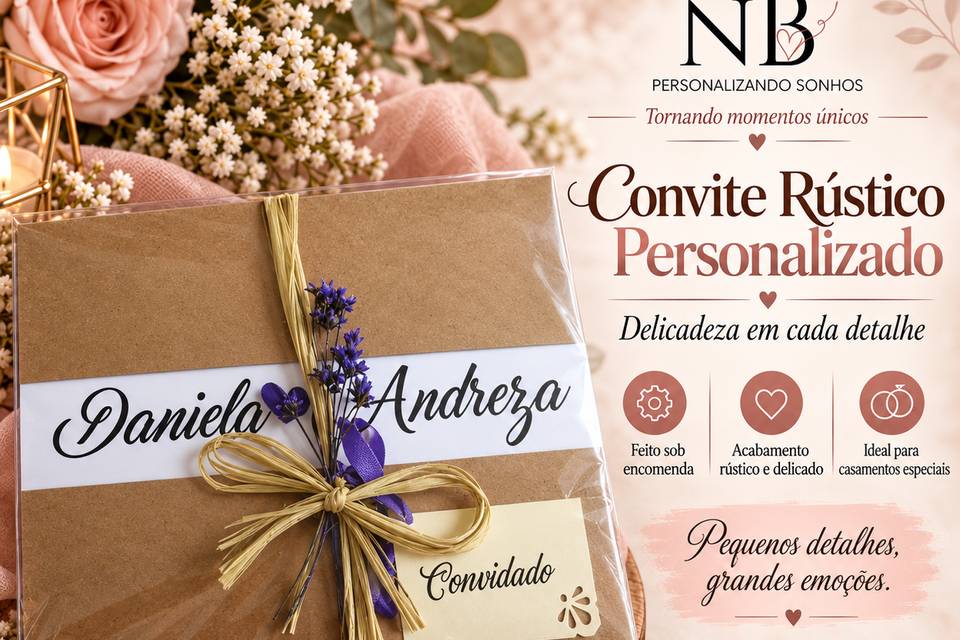 Convite Rústico