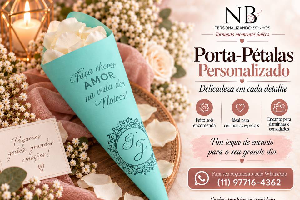 Porta Pétalas