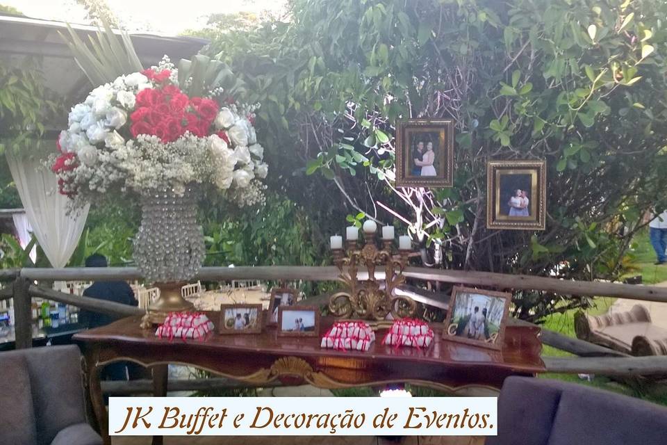 JK buffet e decoração