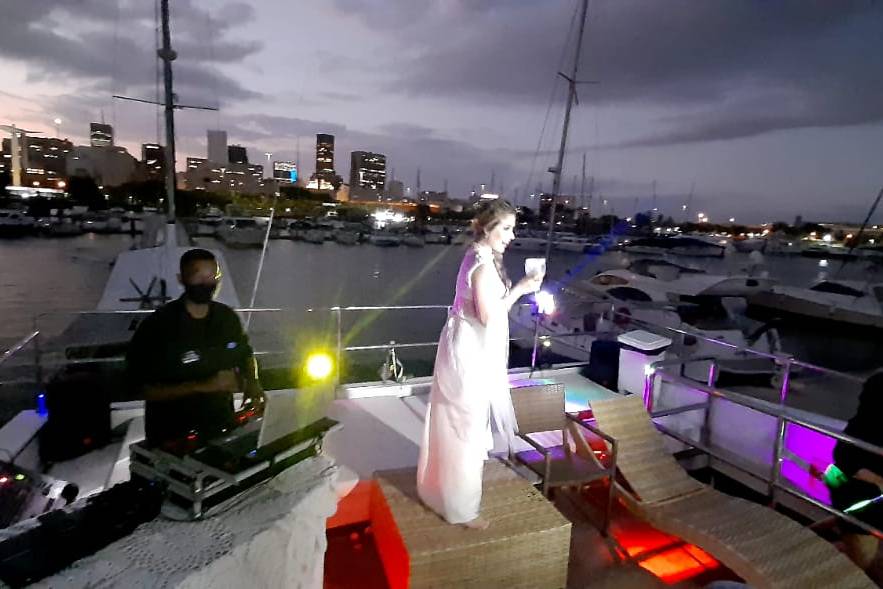 Casamento no Barco