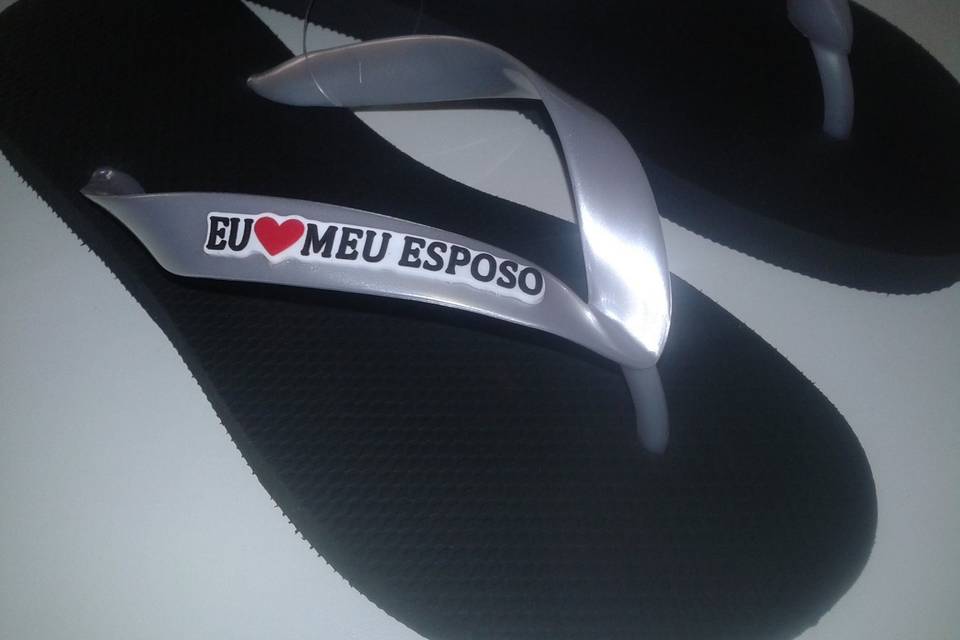 Chinelo Eu Amo Meu Esposo