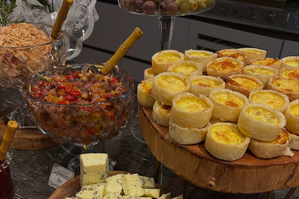 Quiche de alho poro