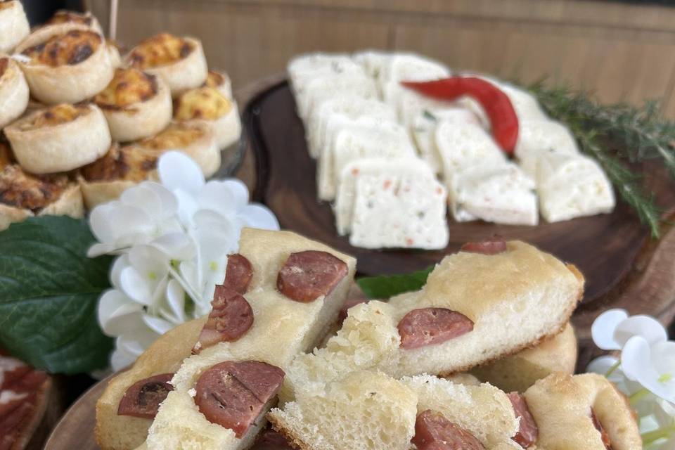 Focaccia de Calabresa
