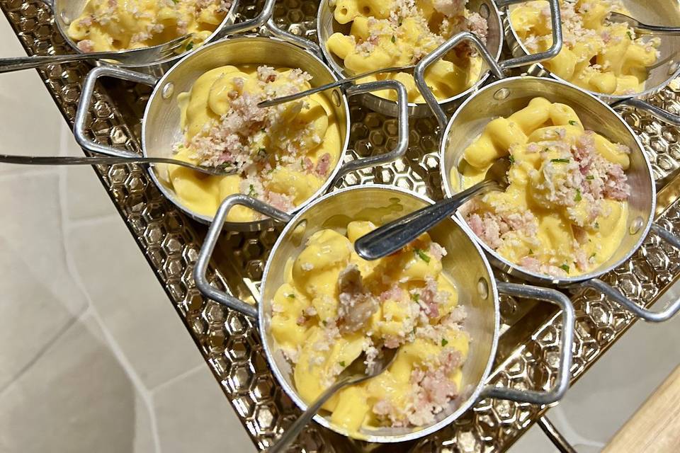 Mimi Mac’and cheese com bacon