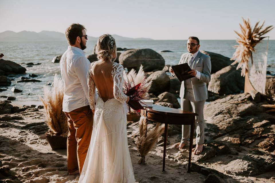 Casamento na praia SC