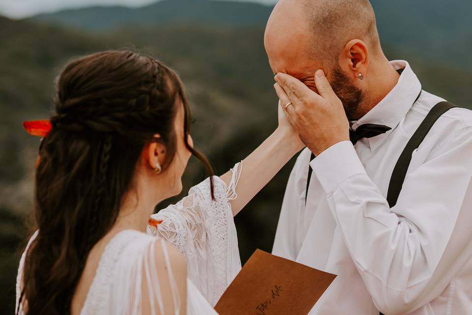 Elopement na montanha SC