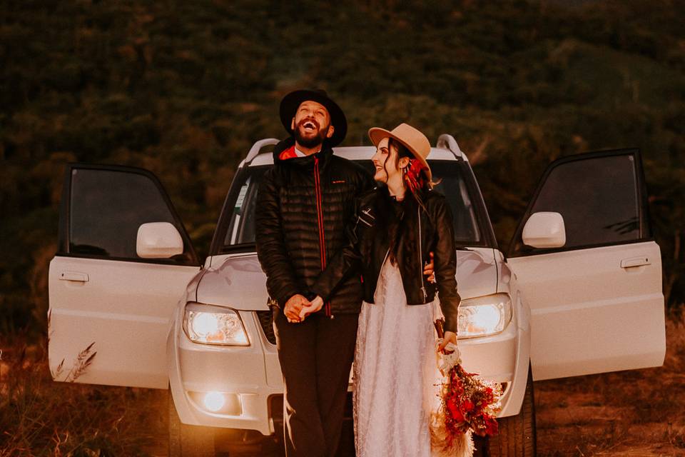Elopement na montanha SC