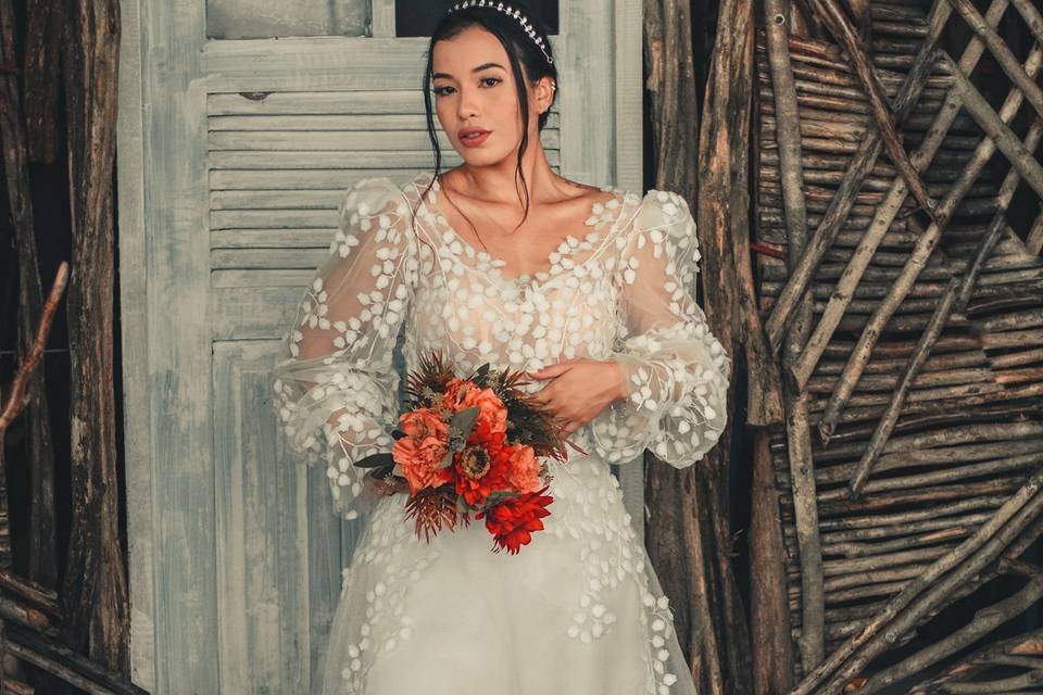 Vestido de Noiva 3D
