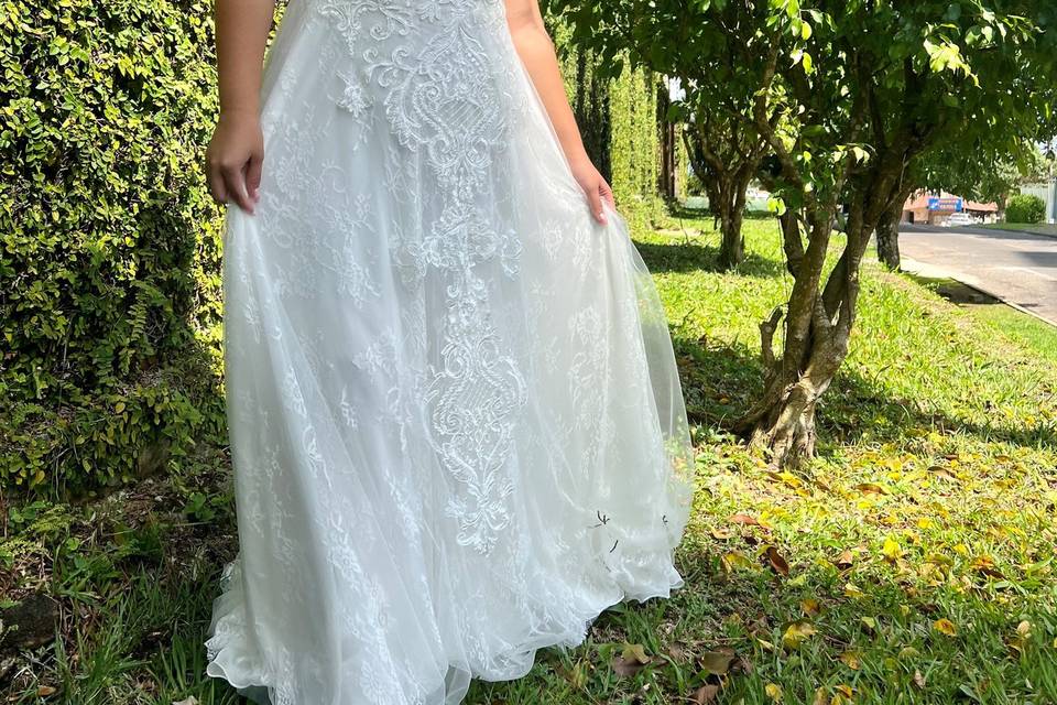 Vestido sereia