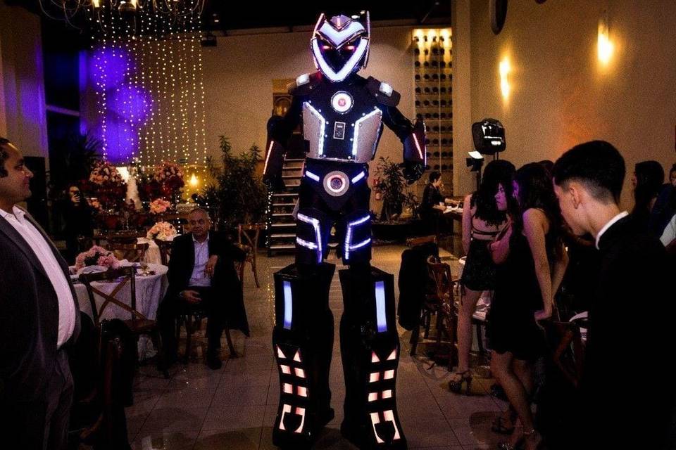 Robô de led